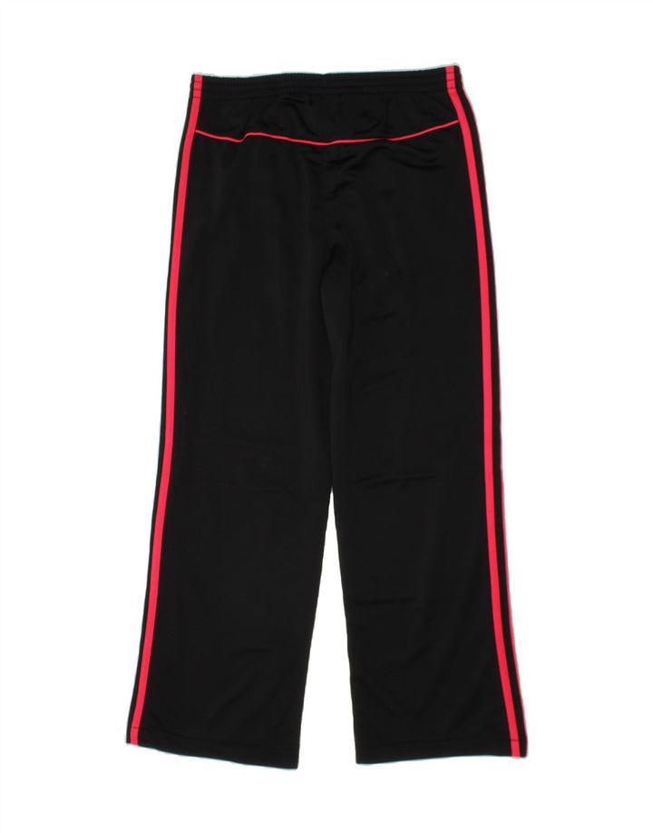 ADIDAS Girls Tracksuit Trousers 13-14 Years  Black Polyester Vintage Adidas and Second-Hand Adidas from Messina Hembry 