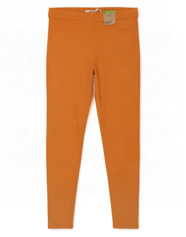 Marks & Spencer Dame Jegging Jeans UK 12 Medium W30 L27 Orange Bomuld