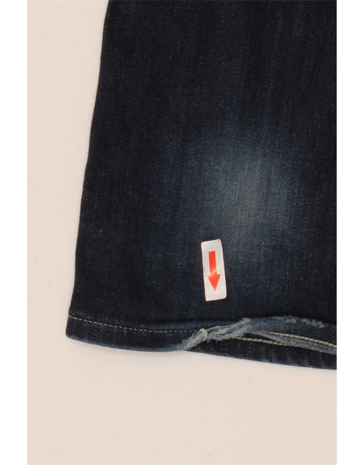 G-Star Womens 3301 Slim Jeans W30 L31 Marineblå
