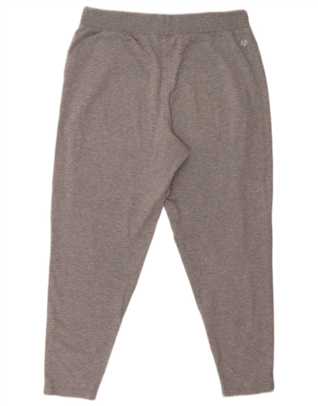 Marks & Spencer Womens Crop træningsdragt Bukser UK 12 Medium Grey Bomuld