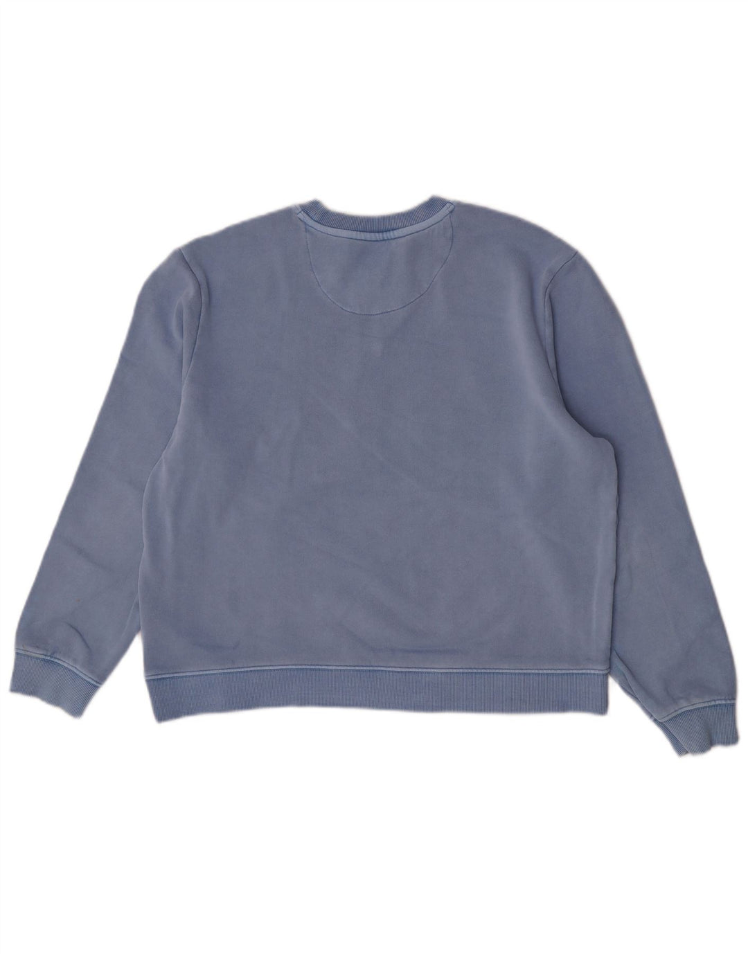 Crew Clothing Dame Oversized Sweatshirt Jumper UK 10 Small Blue Cotton