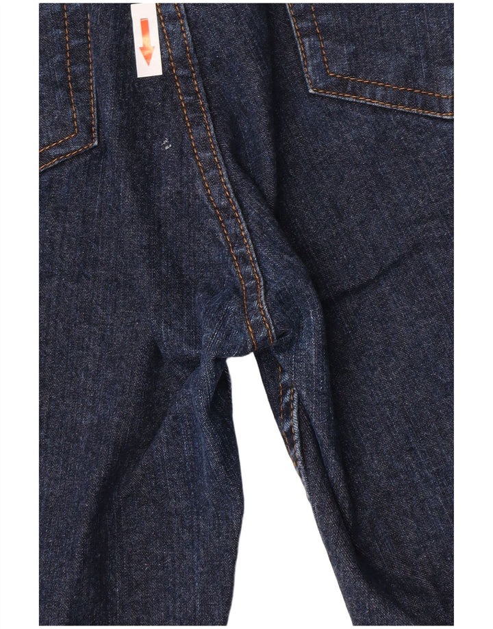 Ralph Lauren Dame Bootcut Jeans US 12 Large W32 L30 Marineblå Bomuld