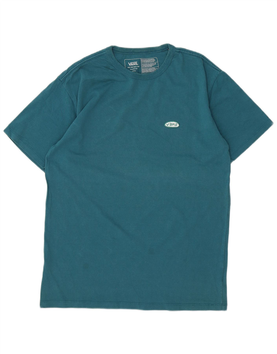 Vans Herre Classic Fit T-Shirt Top Medium Blue