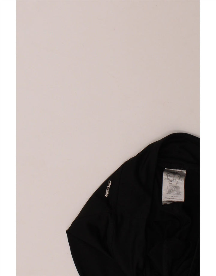 ADIDAS Womens Climalite Capri Leggings UK 8/10 Small Black Polyester Vintage Adidas and Second-Hand Adidas from Messina Hembry 