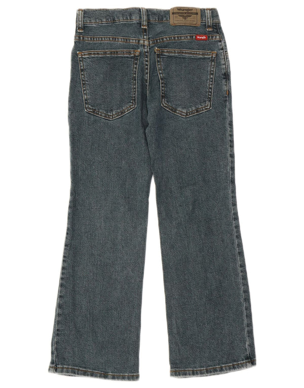 Wrangler Boys Classic Fit Bootcut Jeans 9-10 år W26 L24 Blå Bomuld