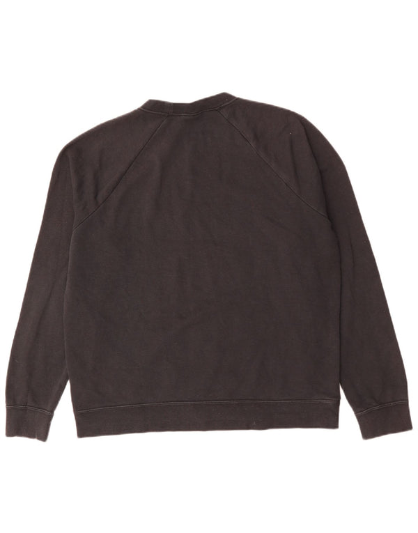 Nike Sweatshirt til mænd, stor sort bomuld