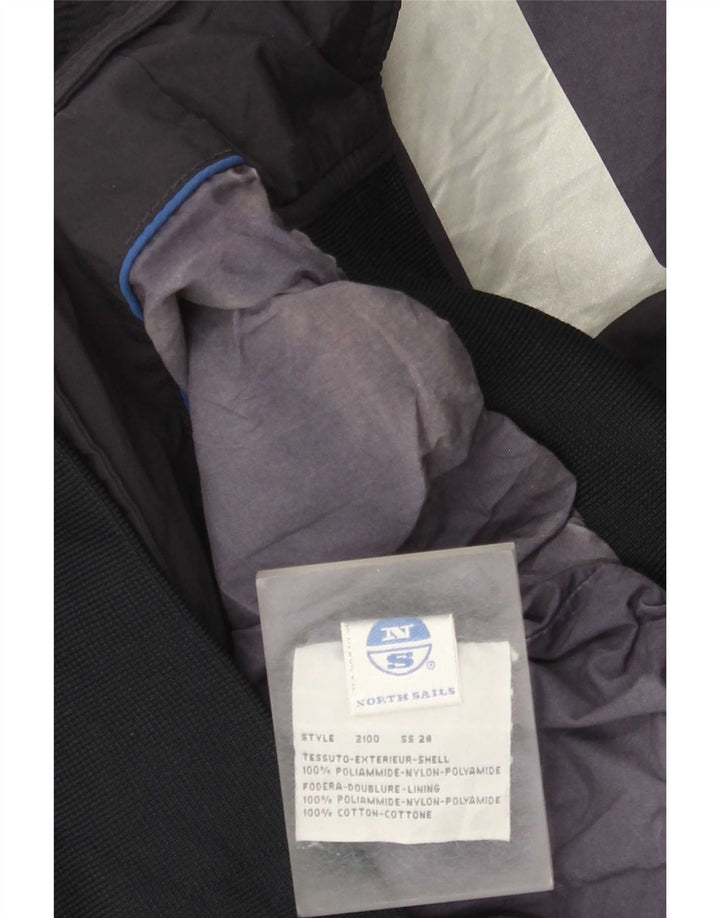 North Sails Herre Utility Jacket UK 40 Large Navy Blue Polyamide