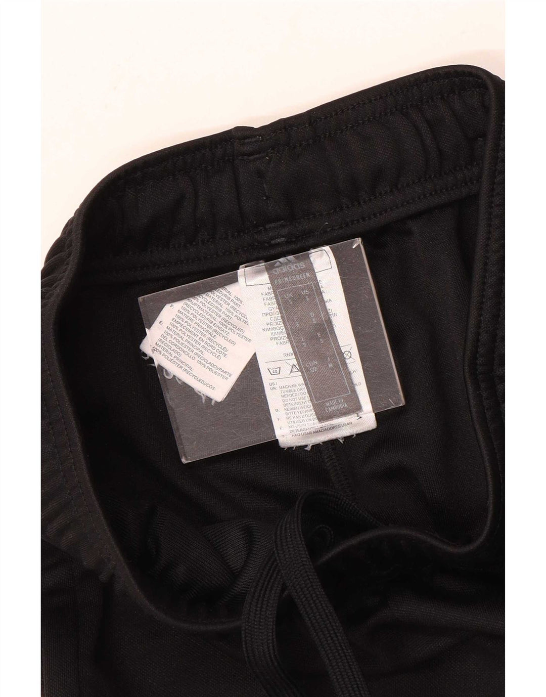 Adidas Aeroready træningsdragtsbukser til kvinder UK 10 Small Black Polyester