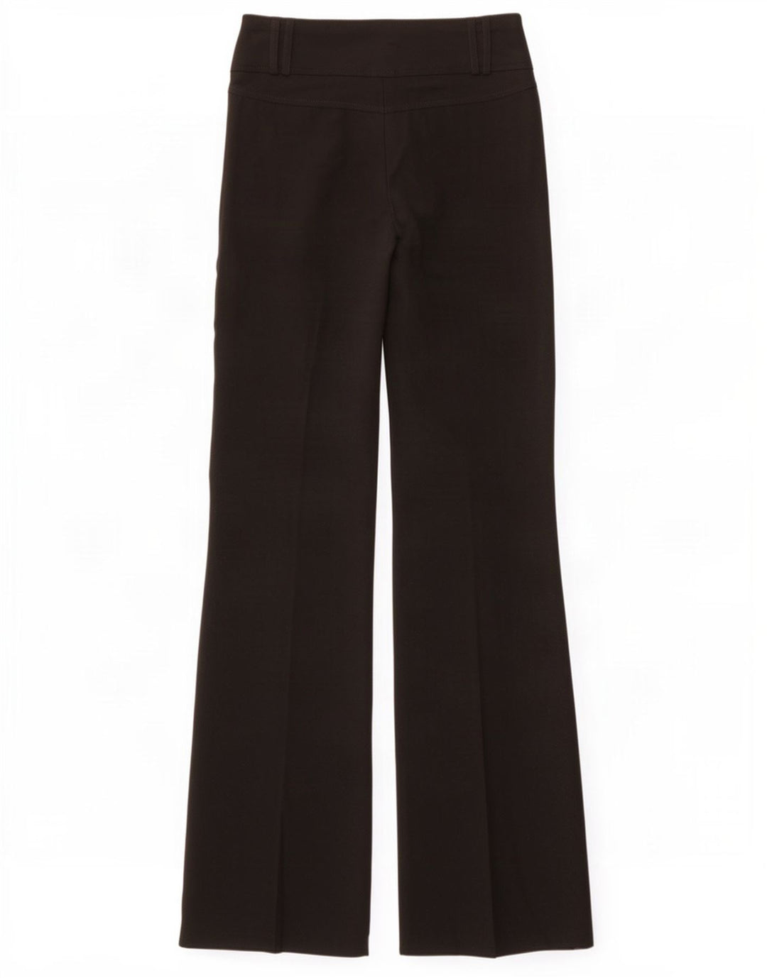 Topshop Dame Bootcut Casual Bukser UK 8 Small W28 L35 Black Polyester