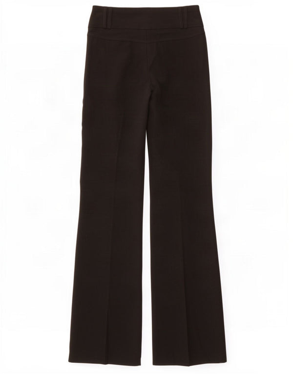 Topshop Dame Bootcut Casual Bukser UK 8 Small W28 L35 Black Polyester
