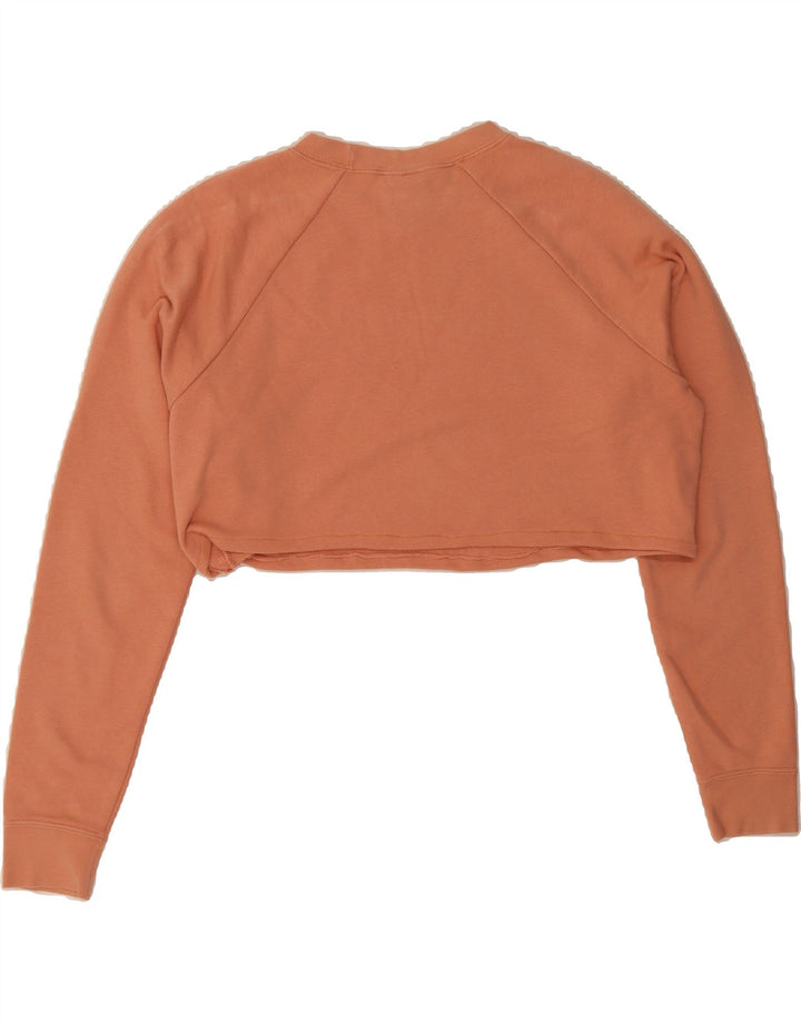 NIKE Womens Crop Sweatshirt Jumper UK 16 Large Red Vintage Nike and Second-Hand Nike from Messina Hembry 