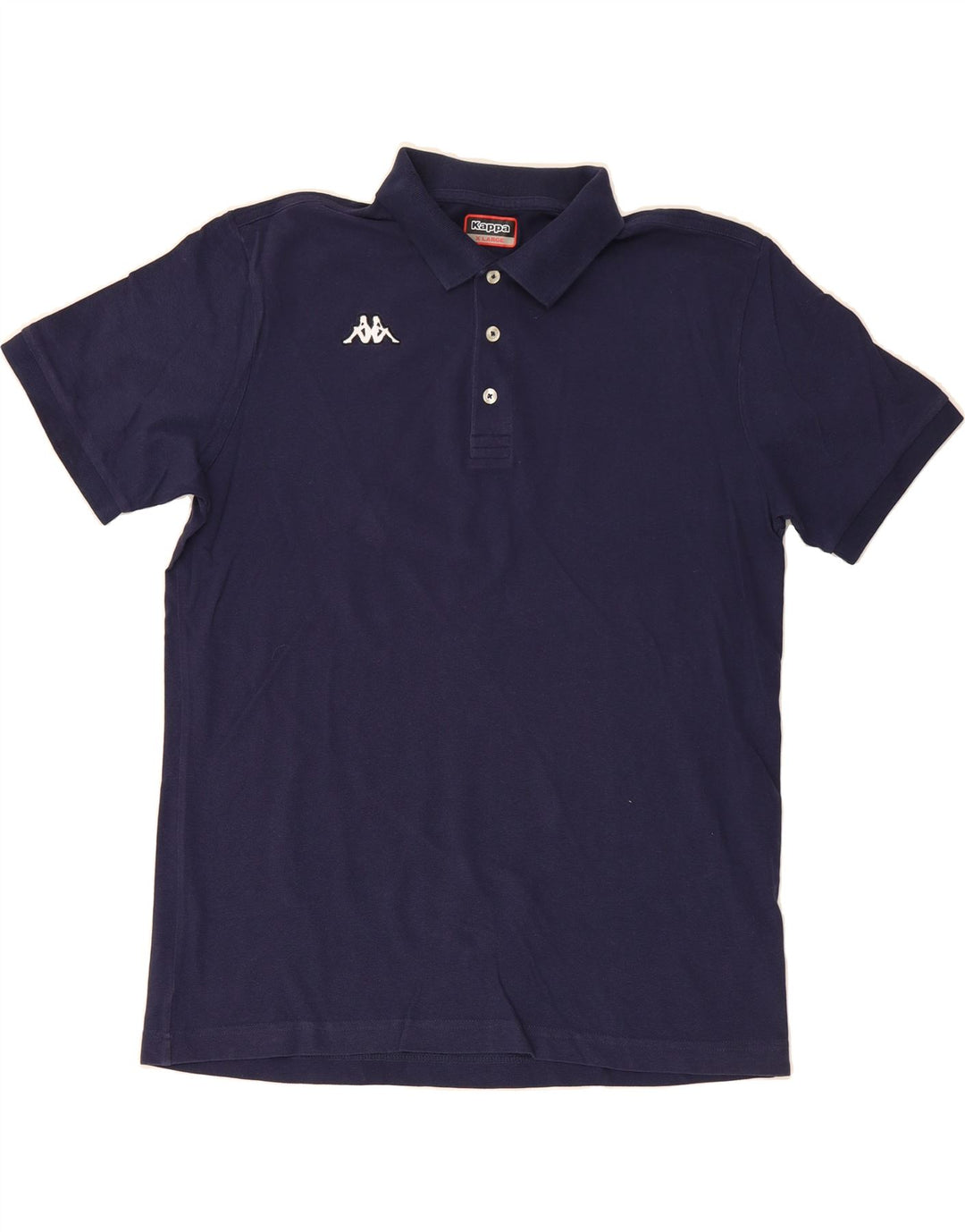 KAPPA Mens Polo Shirt XL Navy Blue Cotton Vintage Kappa and Second-Hand Kappa from Messina Hembry 