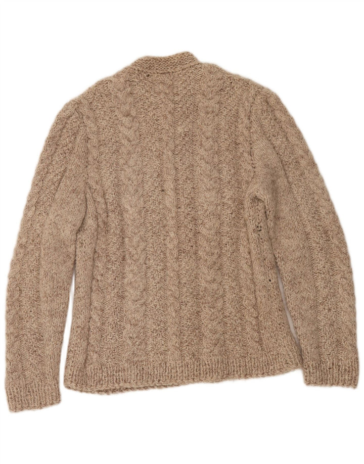 Vintage herre cardigan sweater Medium Beige