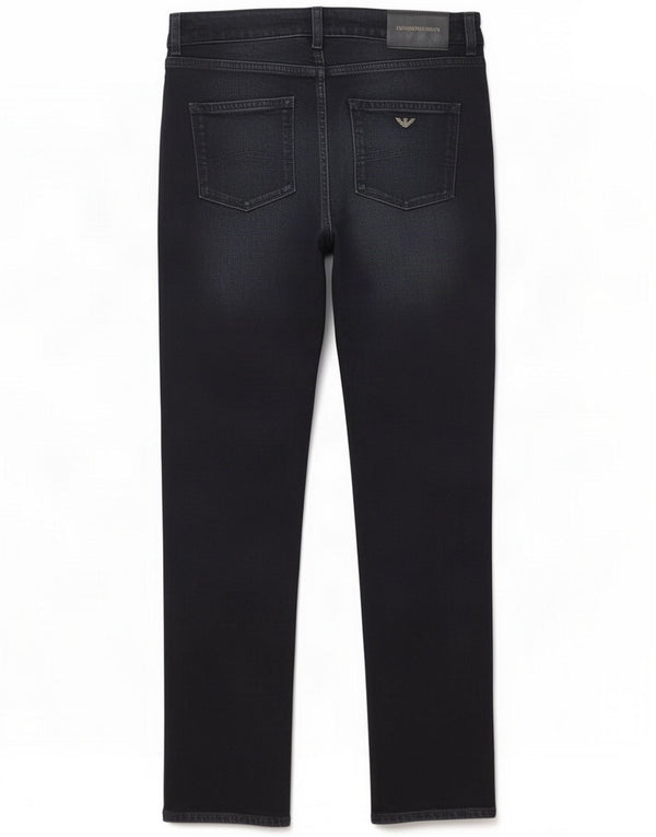 Emporio Armani Dame Skinny Jeans W29 L29 Navy Blue Cotton