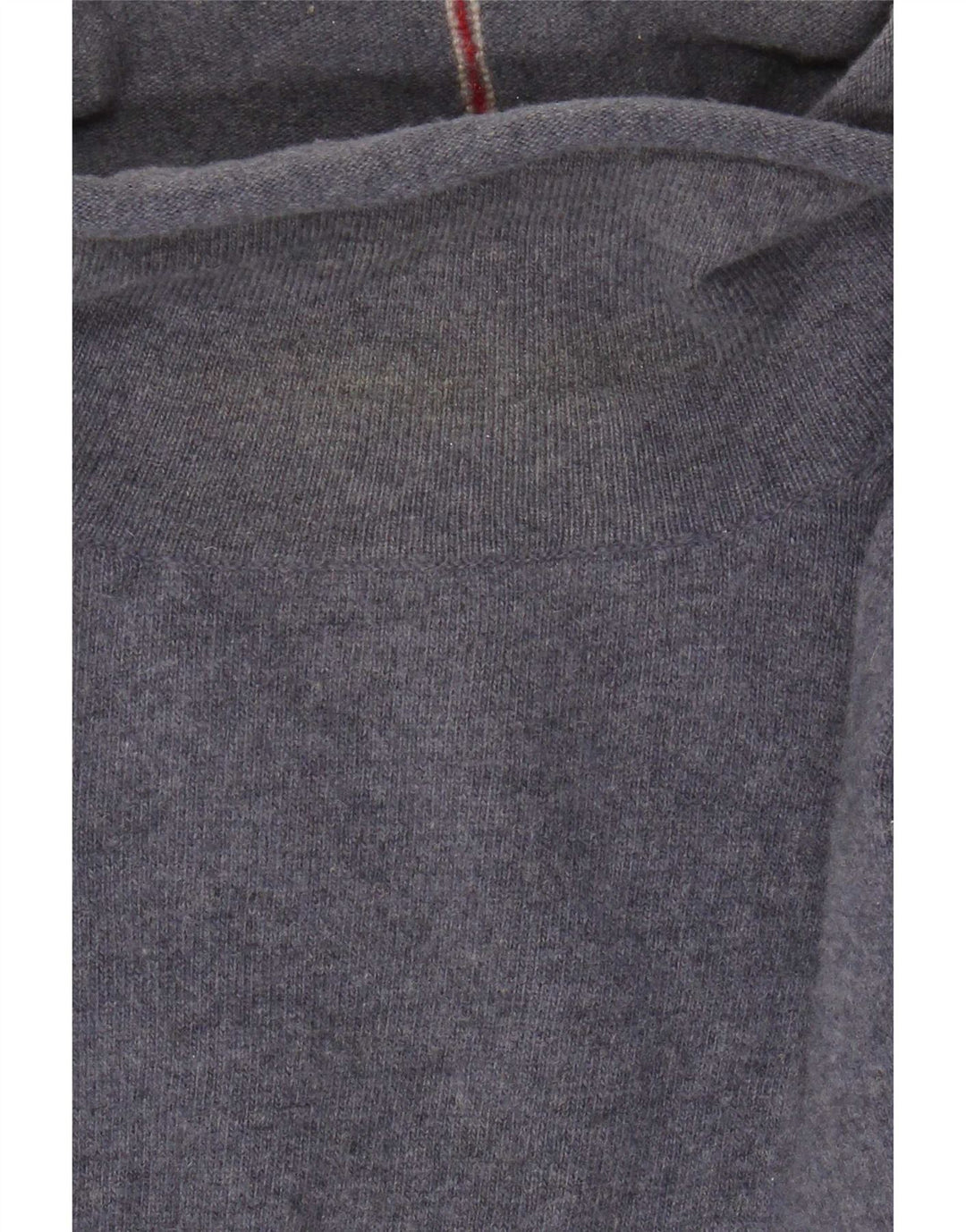 White Stuff Herre Roll Neck Jumper Sweater Stor Blå Lammeuld