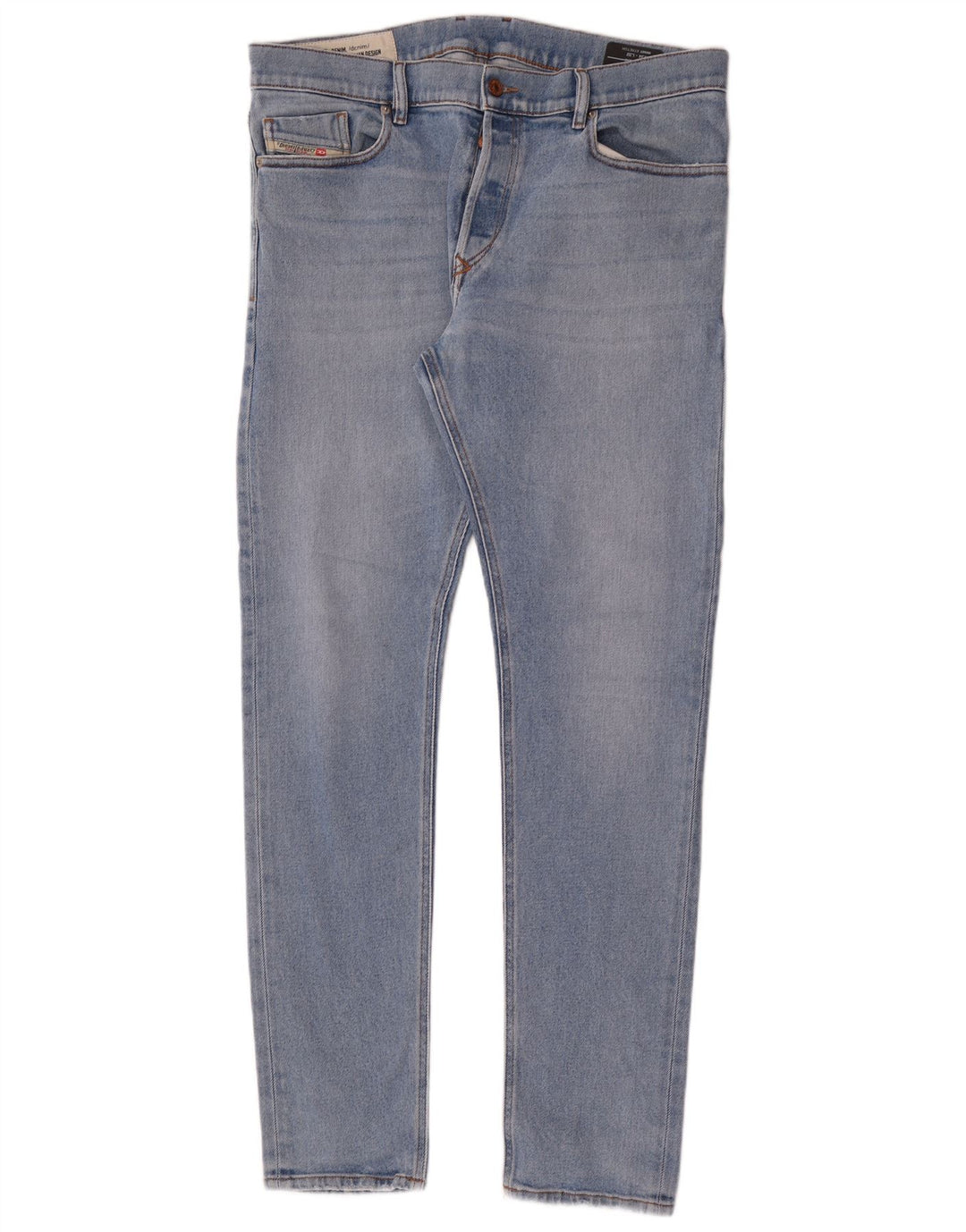 Diesel Herre Slim Jeans W34 L34 Blå Bomuld