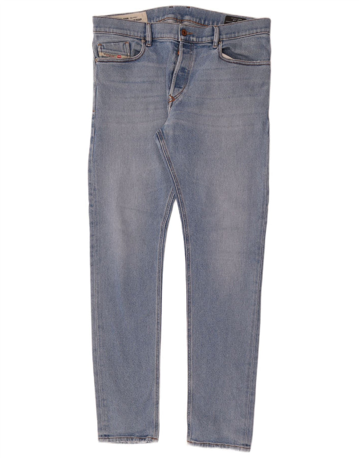 Diesel Herre Slim Jeans W34 L34 Blå Bomuld