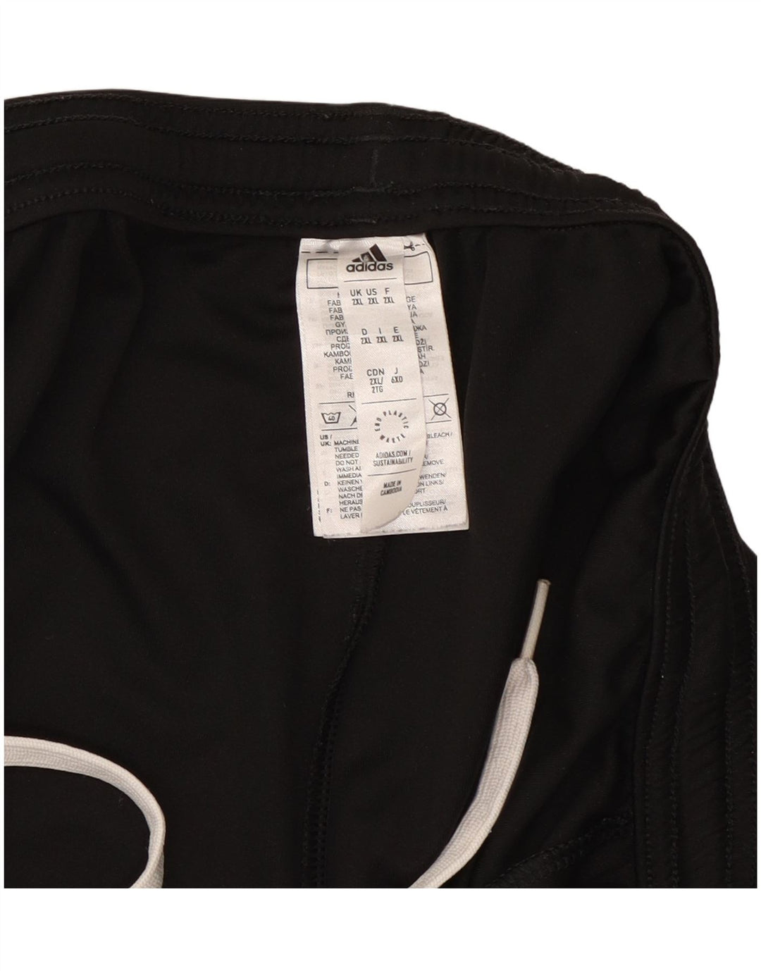 Adidas Aeroready Sportsshorts til mænd 2XL sort polyester