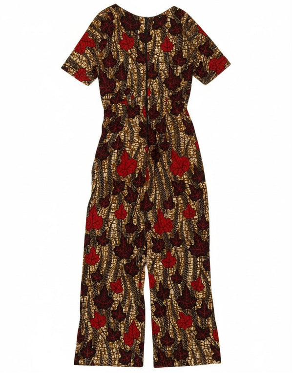 Vintage Dame Jumpsuit UK 12 Medium Multicolored Floral