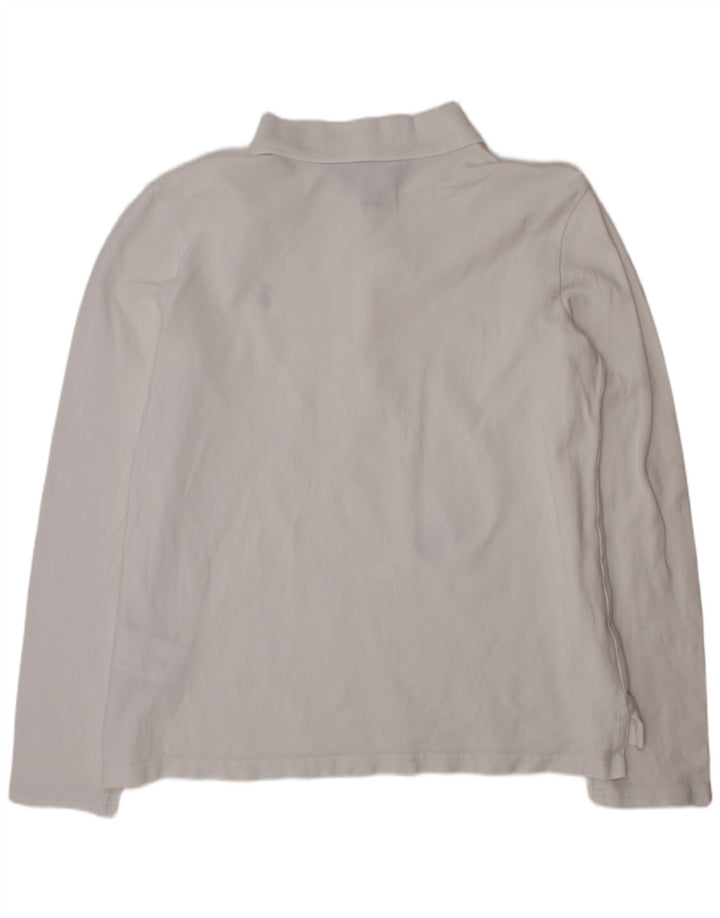 POLO RALPH LAUREN Pigepoloskjorte 12-13 år Stort hvidt bomuldshjerte