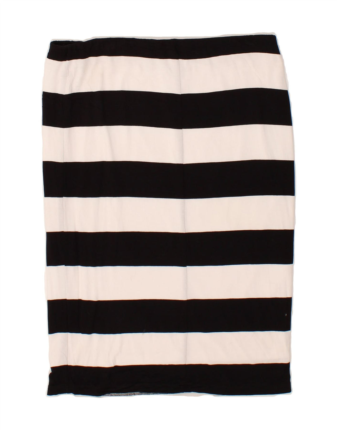 MOSSIMO Womens Straight Skirt Large W34  Black Striped Rayon Vintage Mossimo and Second-Hand Mossimo from Messina Hembry 