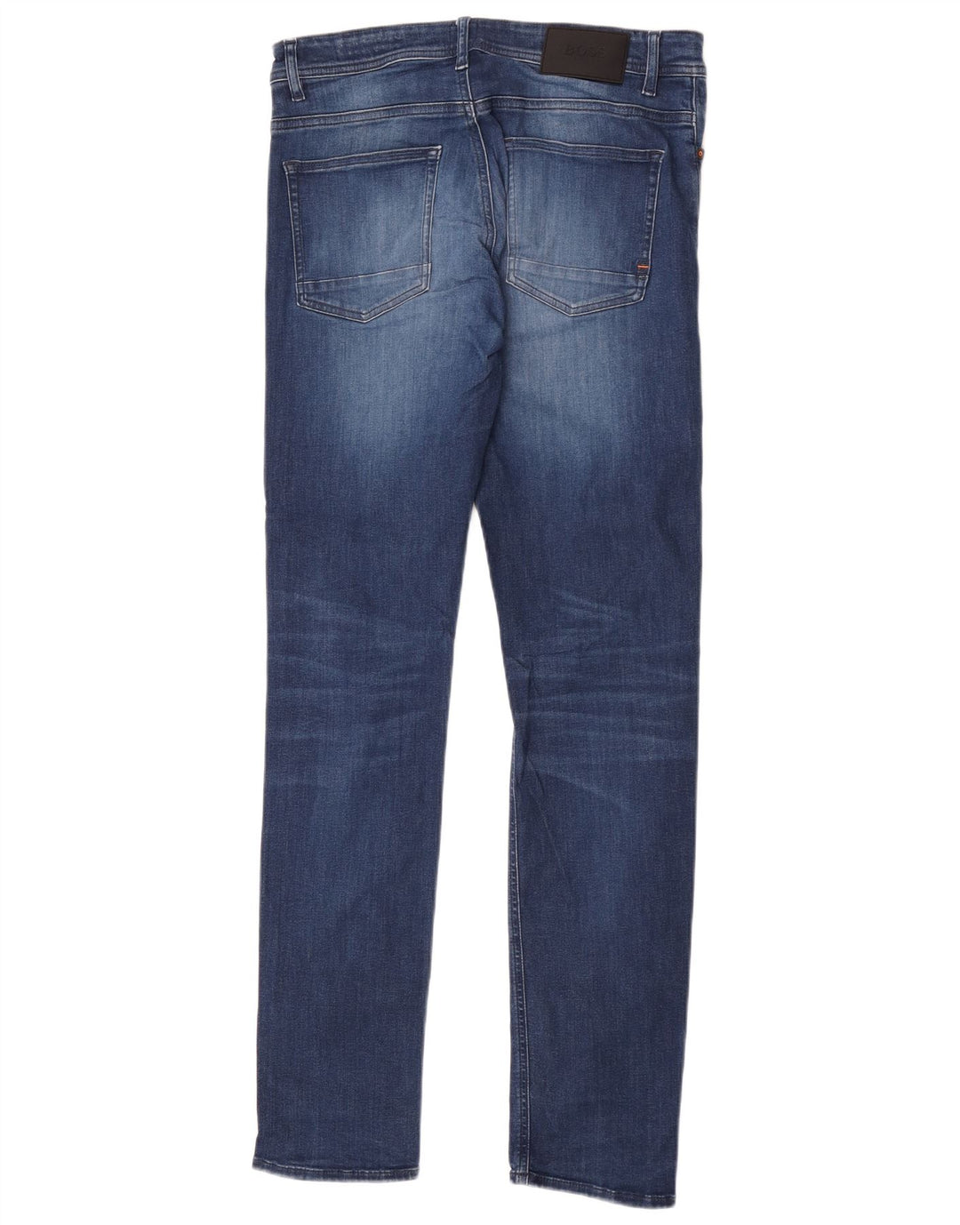 Hugo Boss Dame Delaware Slim Jeans W32 L34 Blå Bomuld