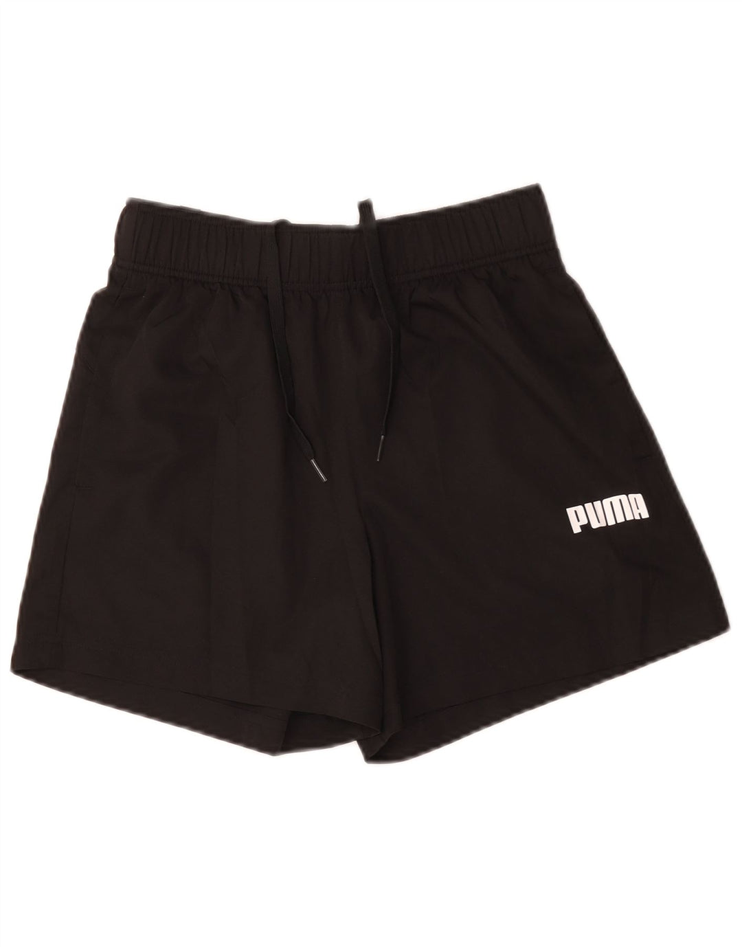 Puma Herre grafiske sportsshorts Små sorte polyester