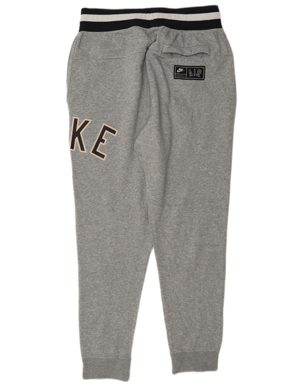 Nike Herre grafisk træningsdragt Bukser Joggers Large Grå Flecked Bomuld
