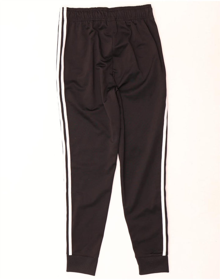 Adidas Drenge Træningsdragt Bukser Joggers 15-16 År Sort Polyester