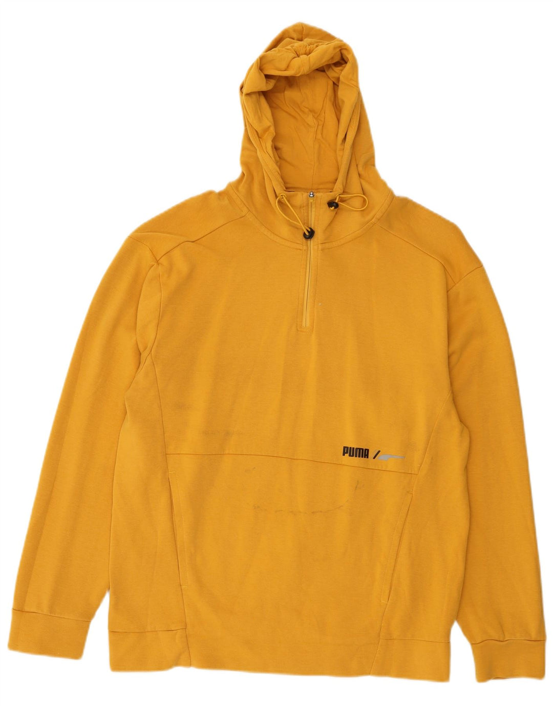 Puma Herre hættetrøje Jumper Medium Gul Bomuld