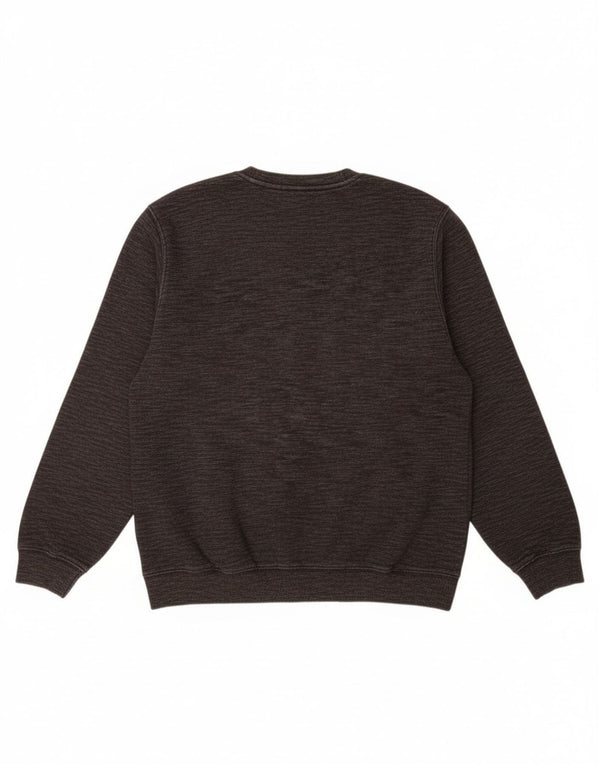 Champion Herre Grafisk Sweatshirt Jumper XL Grå Flecked