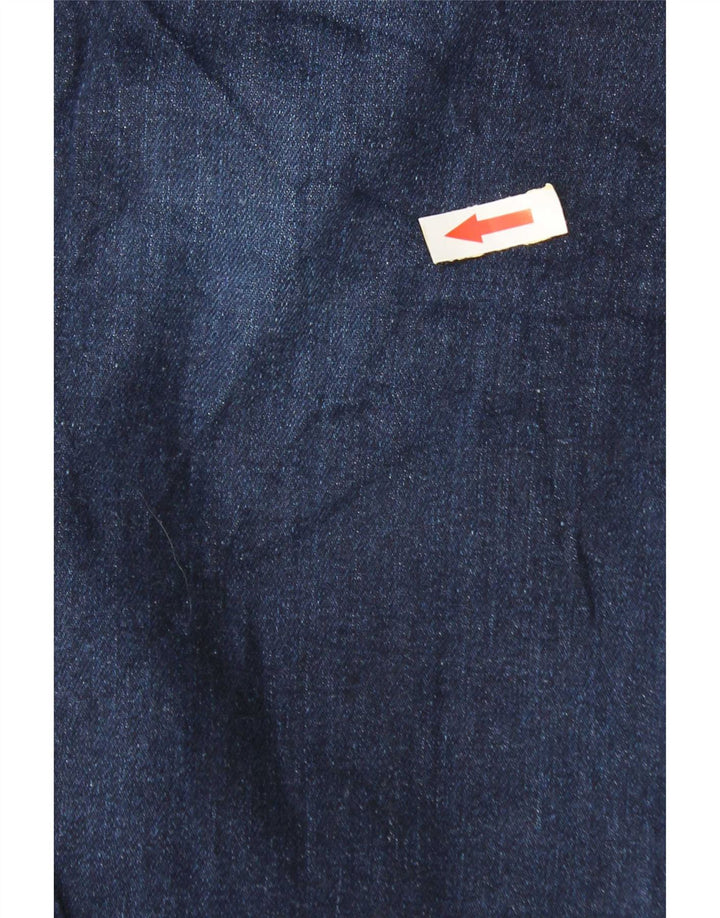Marks & Spencer Herre Tapered Jeans W44 L29 Marineblå Bomuld