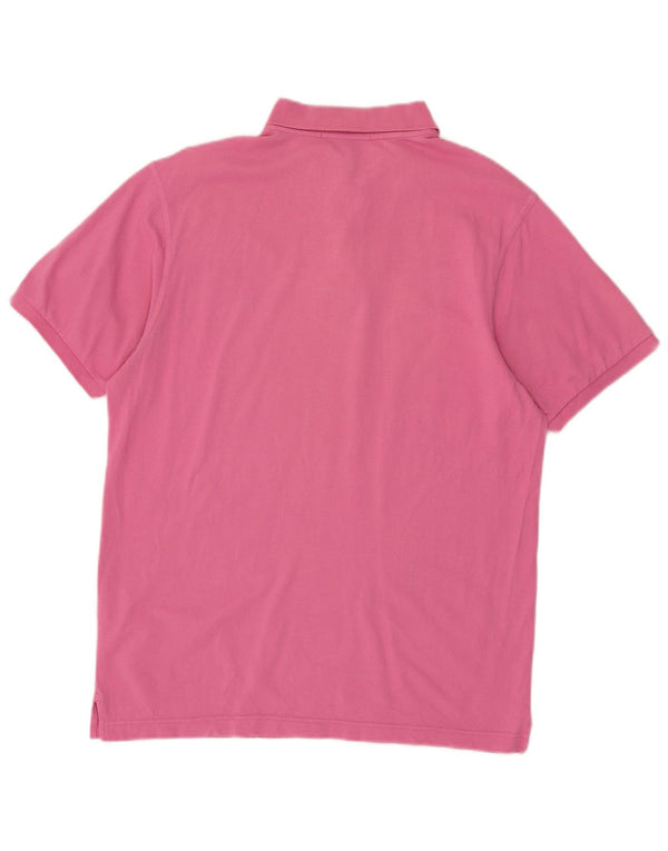 Gant Poloshirt til mænd Medium Pink Bomuld