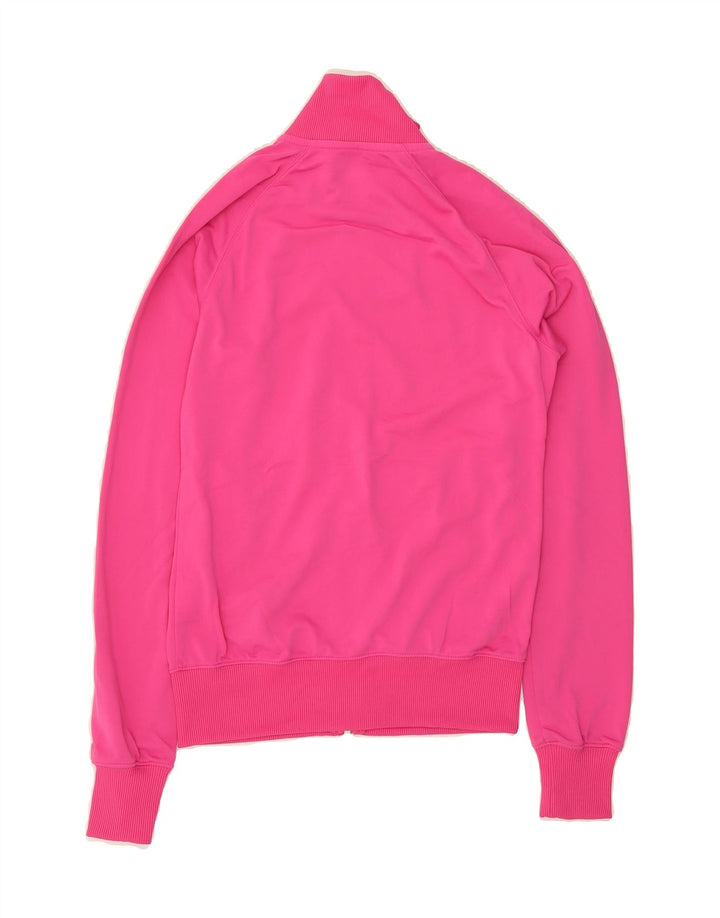 NIKE Womens Tracksuit Top Jacket UK 10 Small Pink Polyester Vintage Nike and Second-Hand Nike from Messina Hembry 