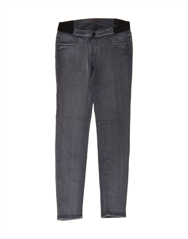 TRUSSARDI Womens Jegging Jeans Small W28 L30 Grey Lyocell Vintage Trussardi and Second-Hand Trussardi from Messina Hembry 
