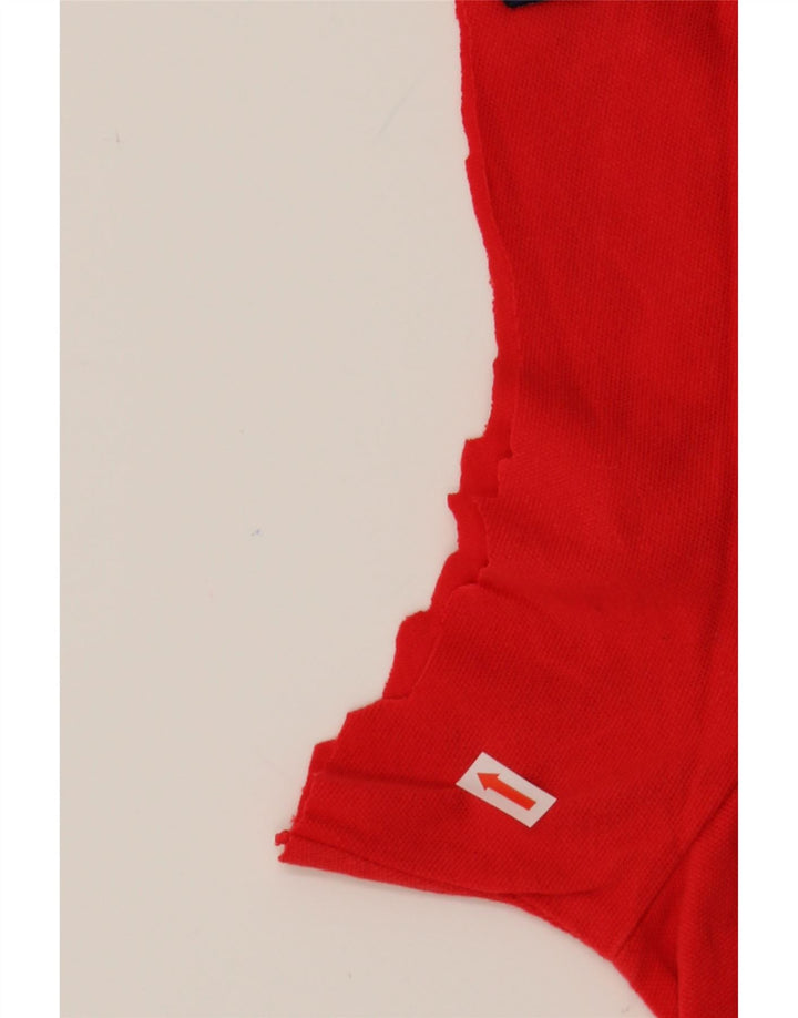 KAPPA Mens Polo Shirt Large Red Cotton Vintage Kappa and Second-Hand Kappa from Messina Hembry 