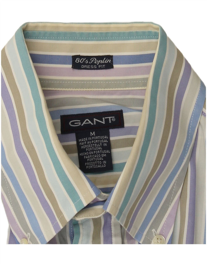 Gant Herre Dress Fit skjorte Medium Flerfarvet stribet bomuld