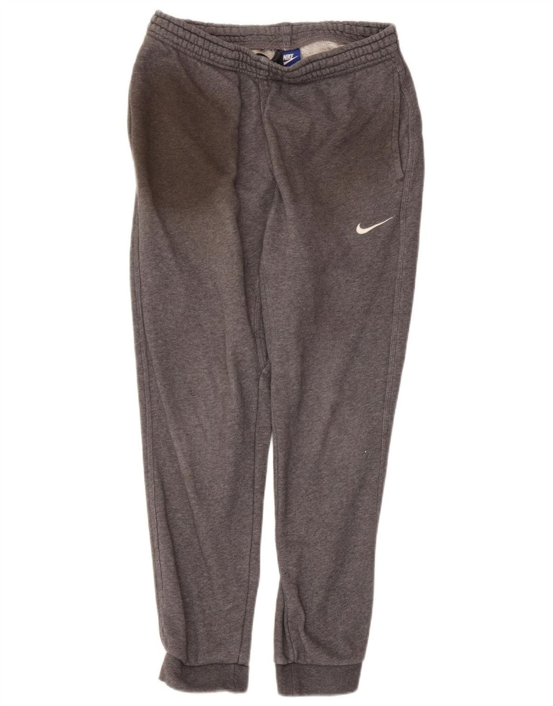 Nike træningsdragt bukser til mænd, joggers, store grå flækkede bomuld