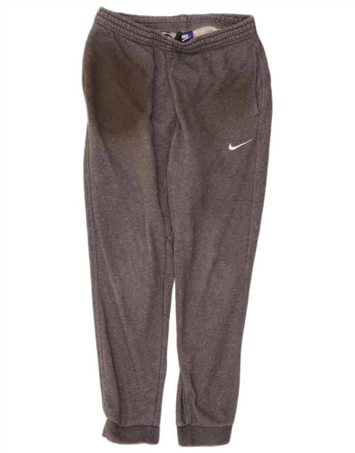 Nike træningsdragt bukser til mænd, joggers, store grå flækkede bomuld