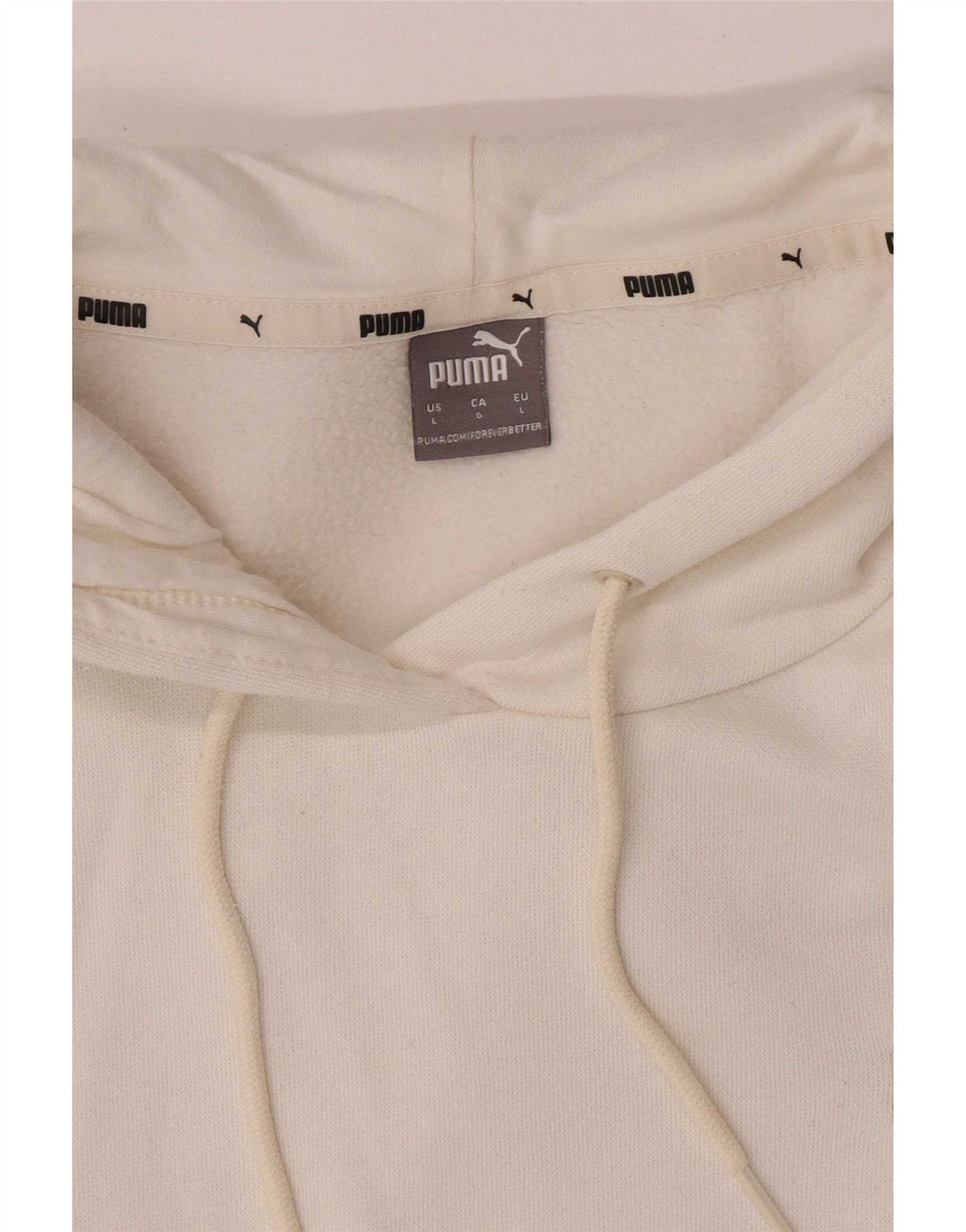 Puma hættetrøje til kvinder UK 16 Large White