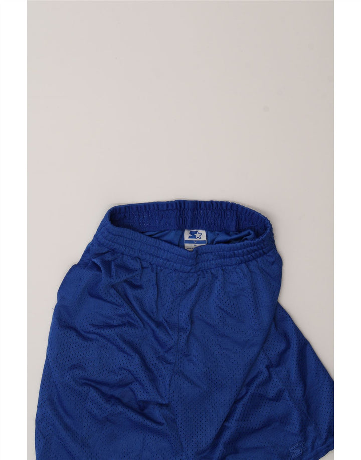 STARTER Boys Sport Shorts 7-8 Years Medium Blue Polyester Vintage Starter and Second-Hand Starter from Messina Hembry 