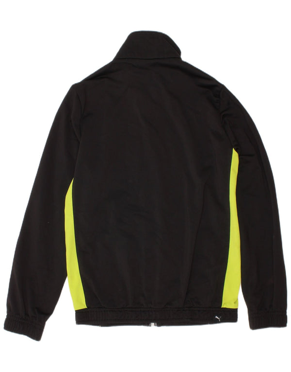 Puma Boys Grafisk træningsdragt Topjakke 7-8 år Sort Colourblock
