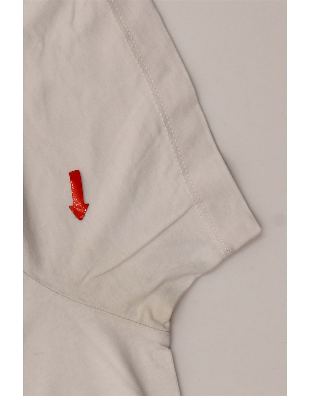 Tommy Hilfiger Herre T-Shirt Top Medium Hvid Bomuld