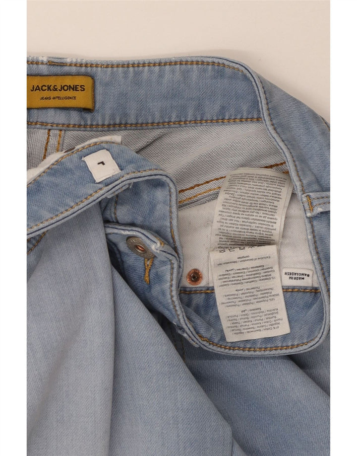 JACK & JONES Denimshorts til mænd store W34 blå bomuld