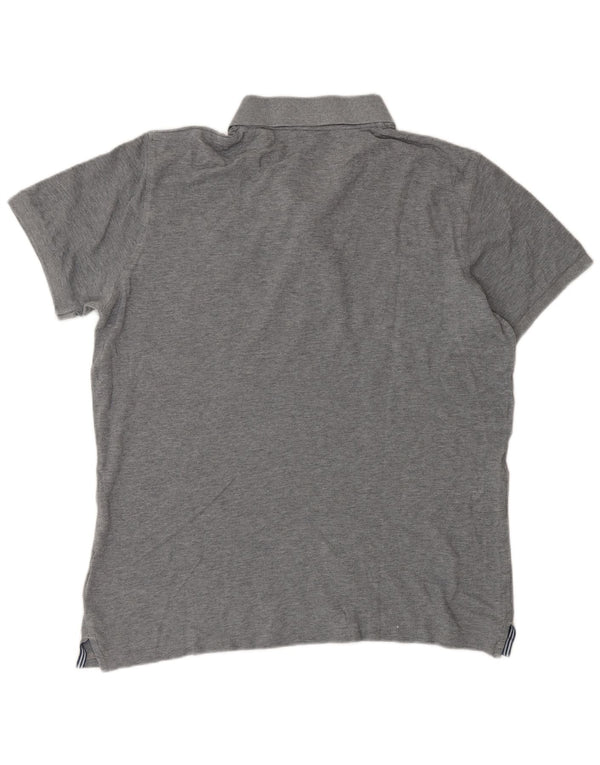 Gant herre poloshirt mellemgrå bomuld