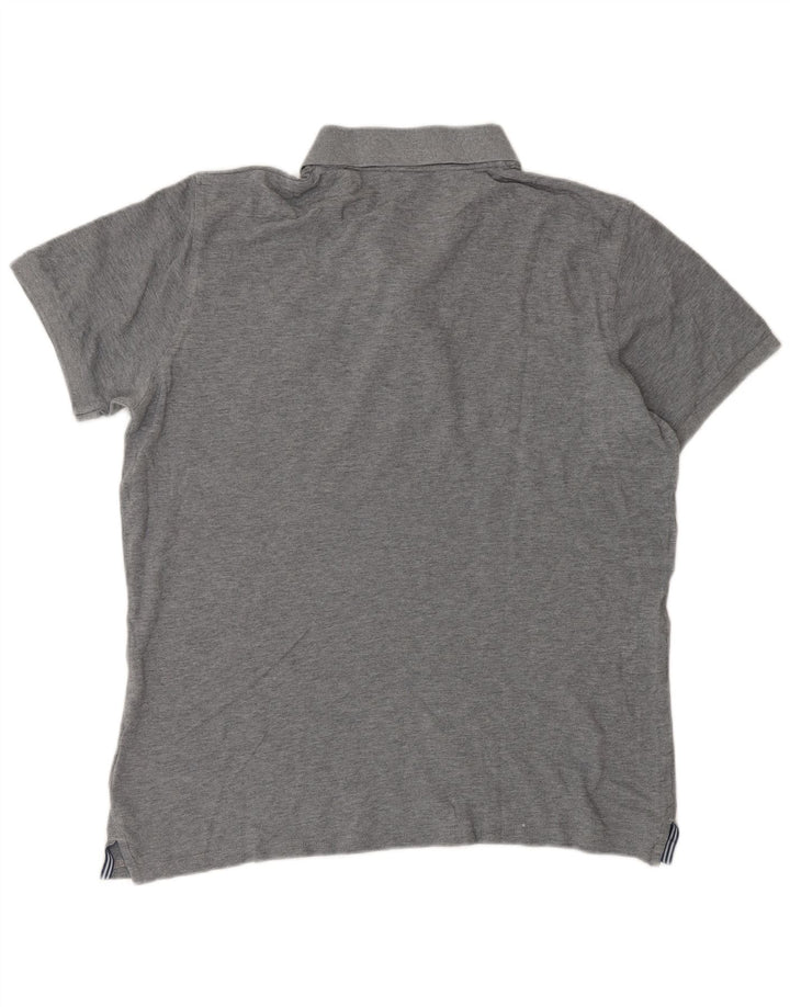 Gant herre poloshirt mellemgrå bomuld