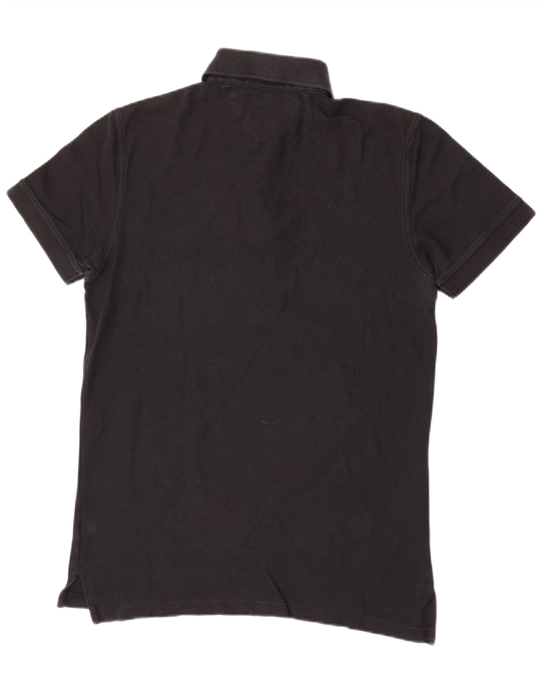 Tommy Hilfiger Herre Regular Fit Polo Shirt Lille sort bomuld