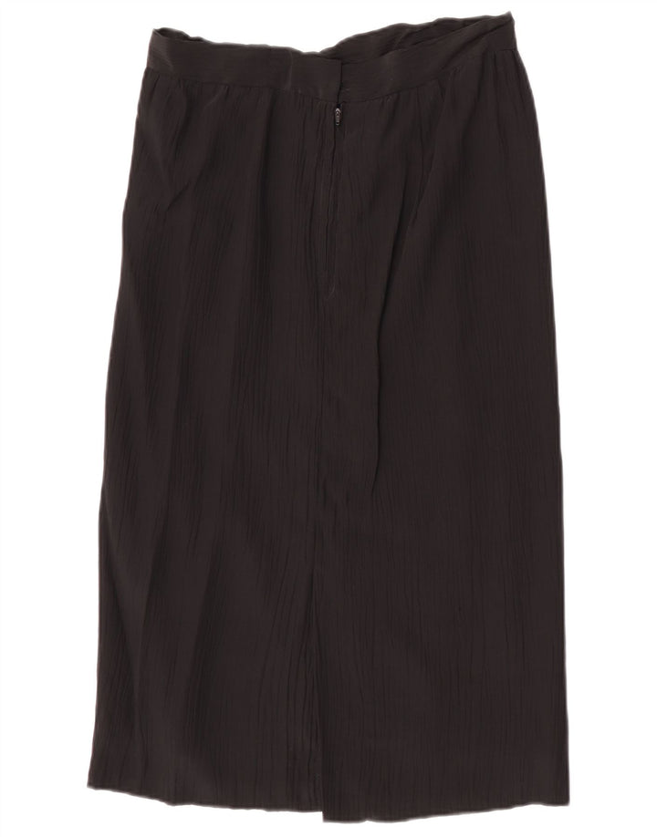 Vintage midi-nederdel til kvinder W30 Medium Black