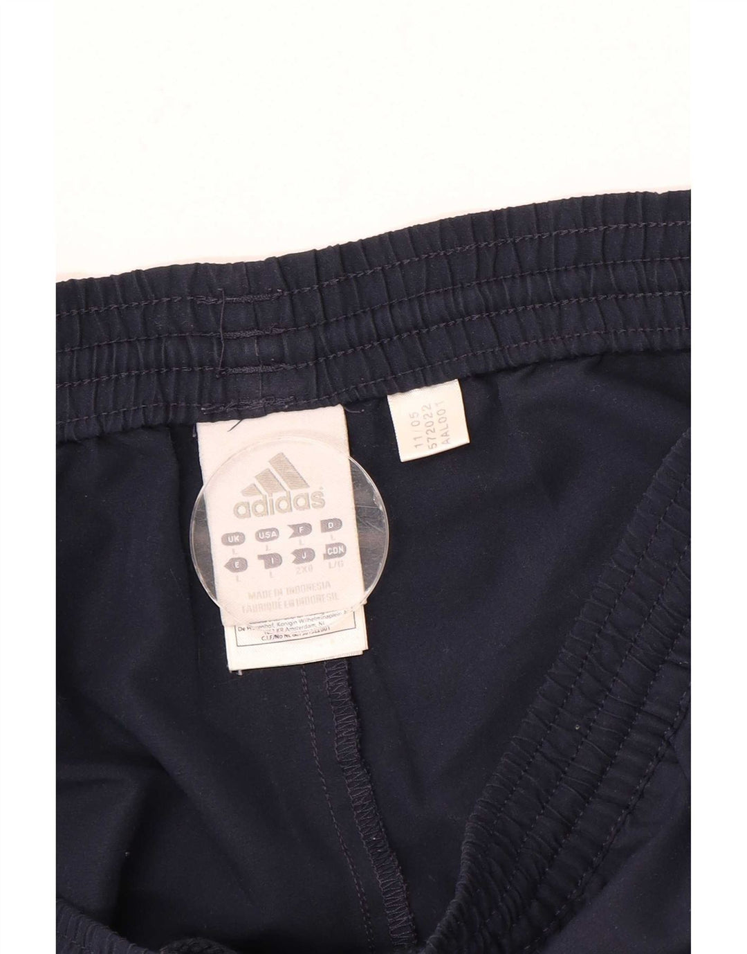 Adidas Herre træningsdragt Bukser Joggers Large Navy Blue Polyester