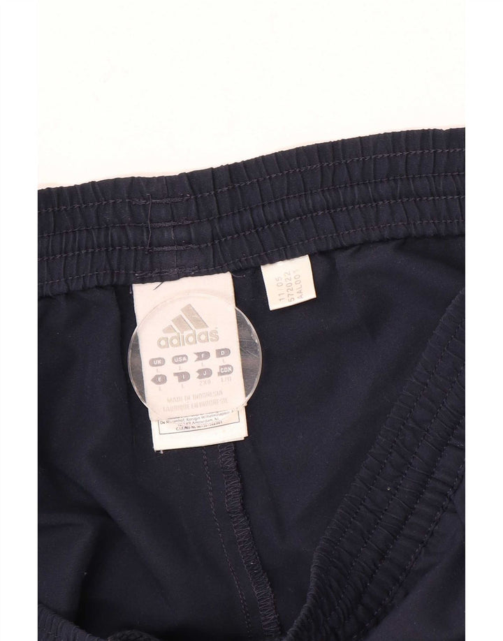 Adidas Herre træningsdragt Bukser Joggers Large Navy Blue Polyester